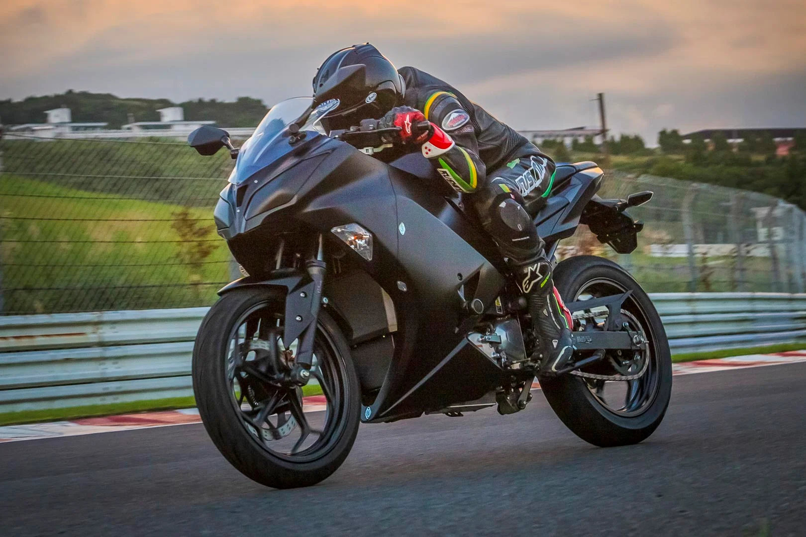 Electric Kawasaki Motorcycles Big Sky Motorsports Traction Demo